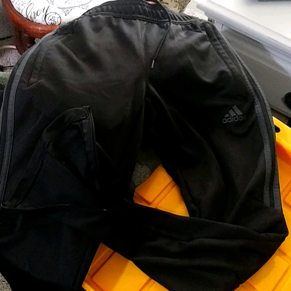 2 pr of Adidas joggers or track pants